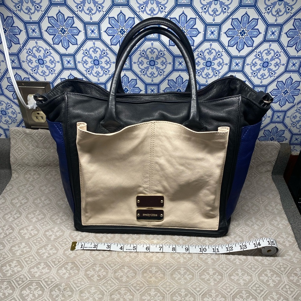 See by Chloe Nellie color lock leather tote